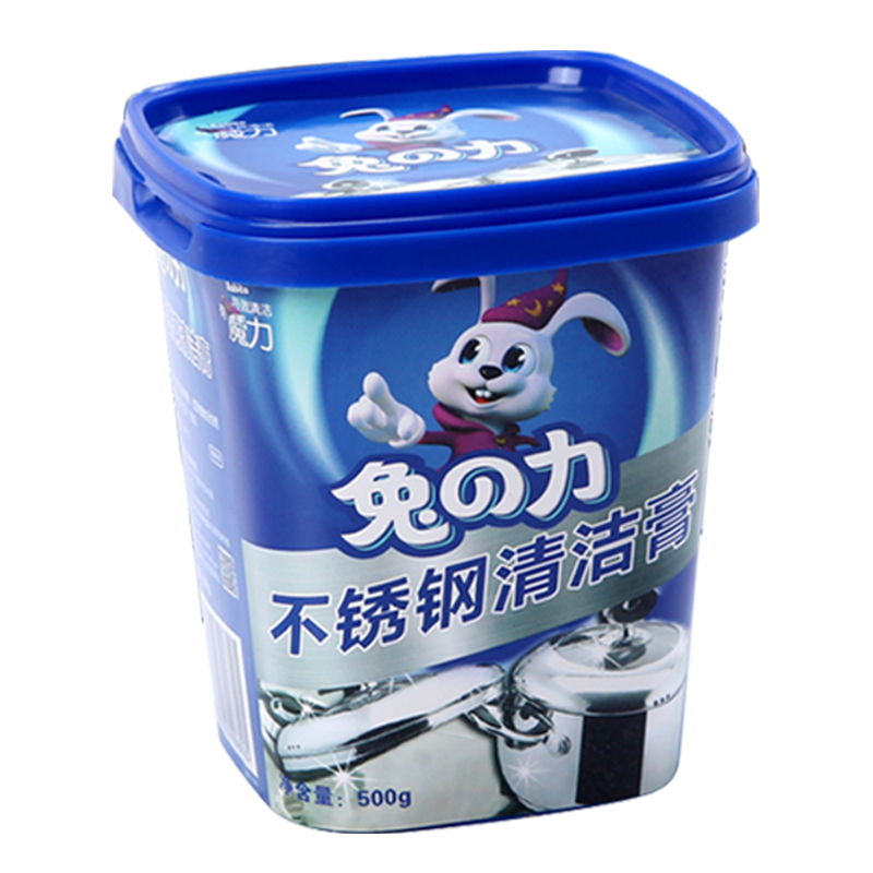 【兔の力】不锈钢清洁膏油污清洁剂500g