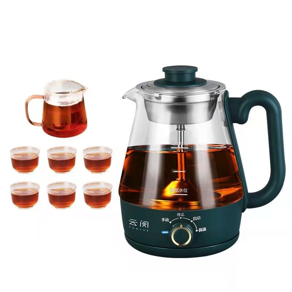 煮茶器黑茶普洱蒸茶器家用玻璃养生壶全自动