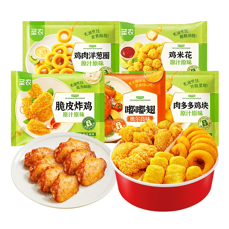 圣农炸鸡组合到手zui多6袋