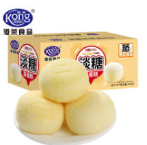 19.9元包邮！港荣 淡糖蒸蛋糕 450g