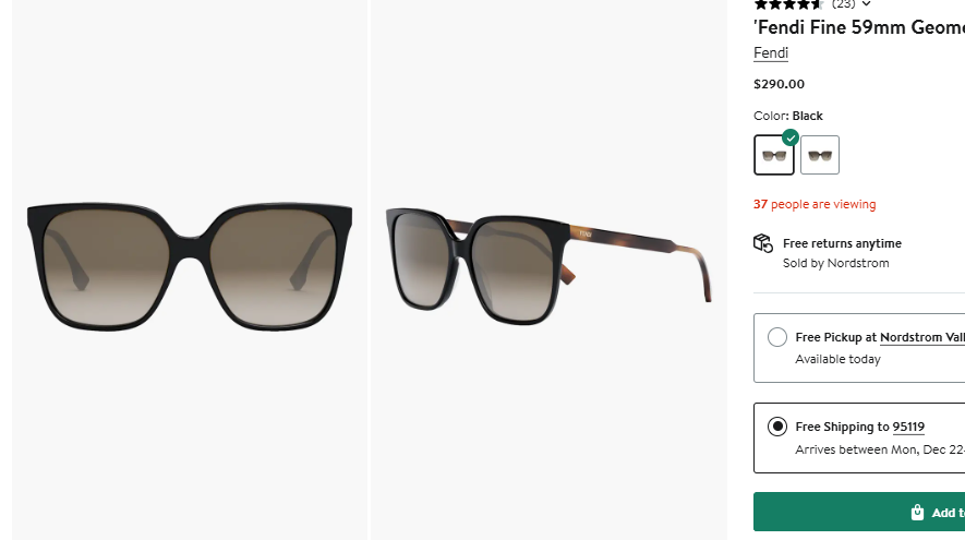 Fendi Sunglasses Nordstrom Discount