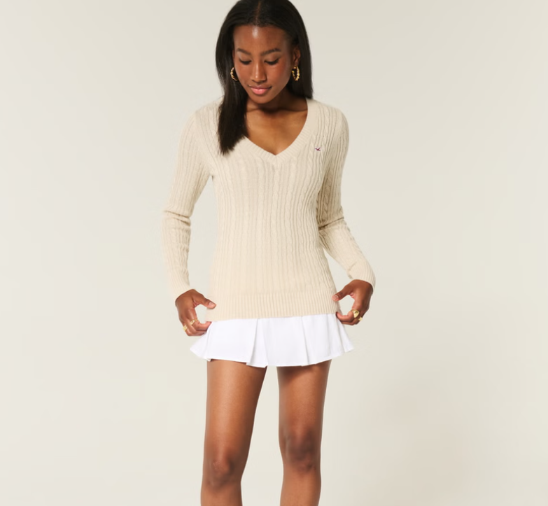 Hollister爆款毛衣全场75/85折优惠