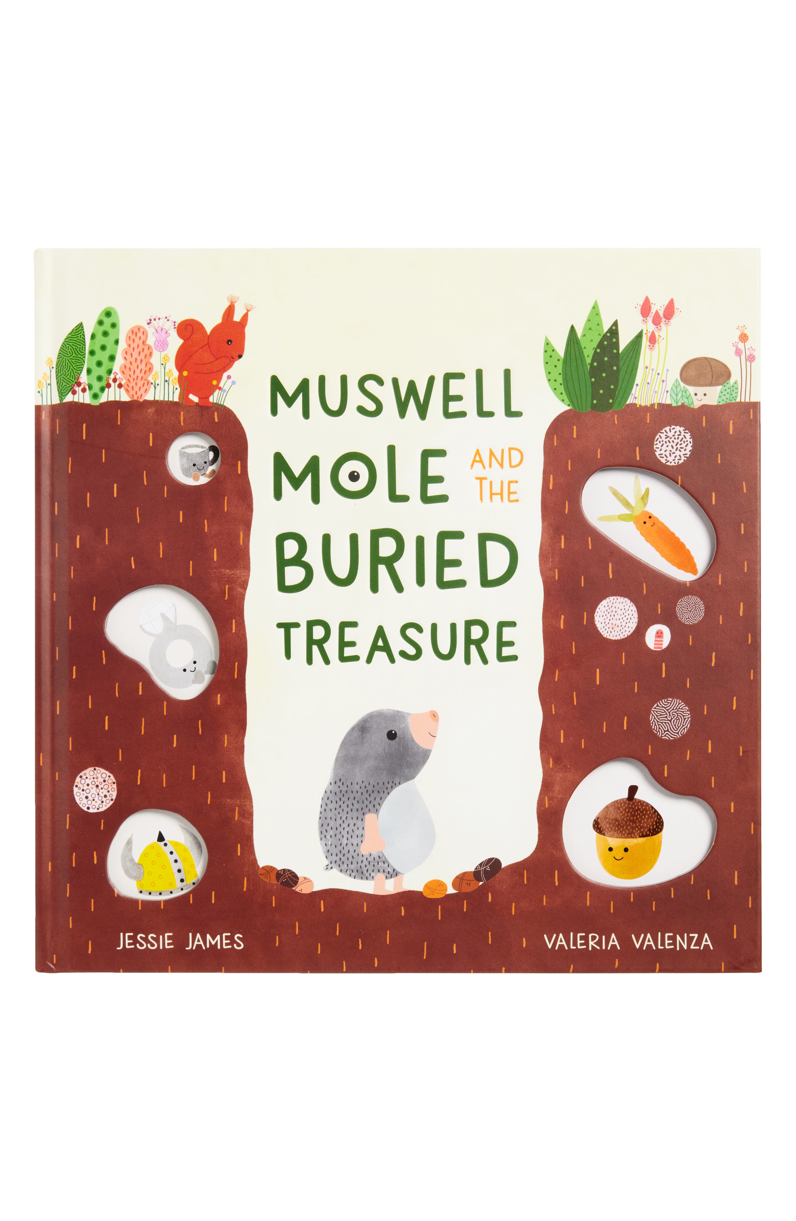 Jellycat 'Muswell Mole and the Buried Treasure' Book