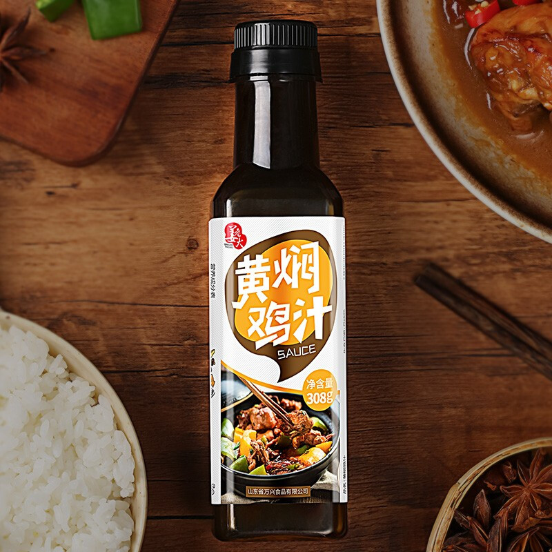 姜老大 黄焖鸡酱308g 