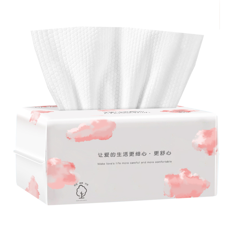 【开群必备】一次性抽取式家用洗脸巾