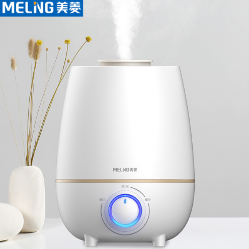 39.9元包邮！美菱 加湿器家用静音大雾量 超大容量