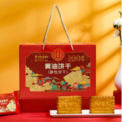 19.9元包邮！桂顺斋 清真黄油饼干 1000g