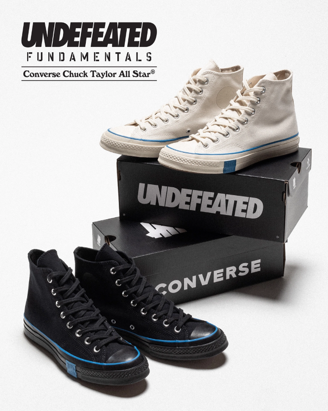 converse 攜手球鞋品牌undefeated打造新款chuck 70