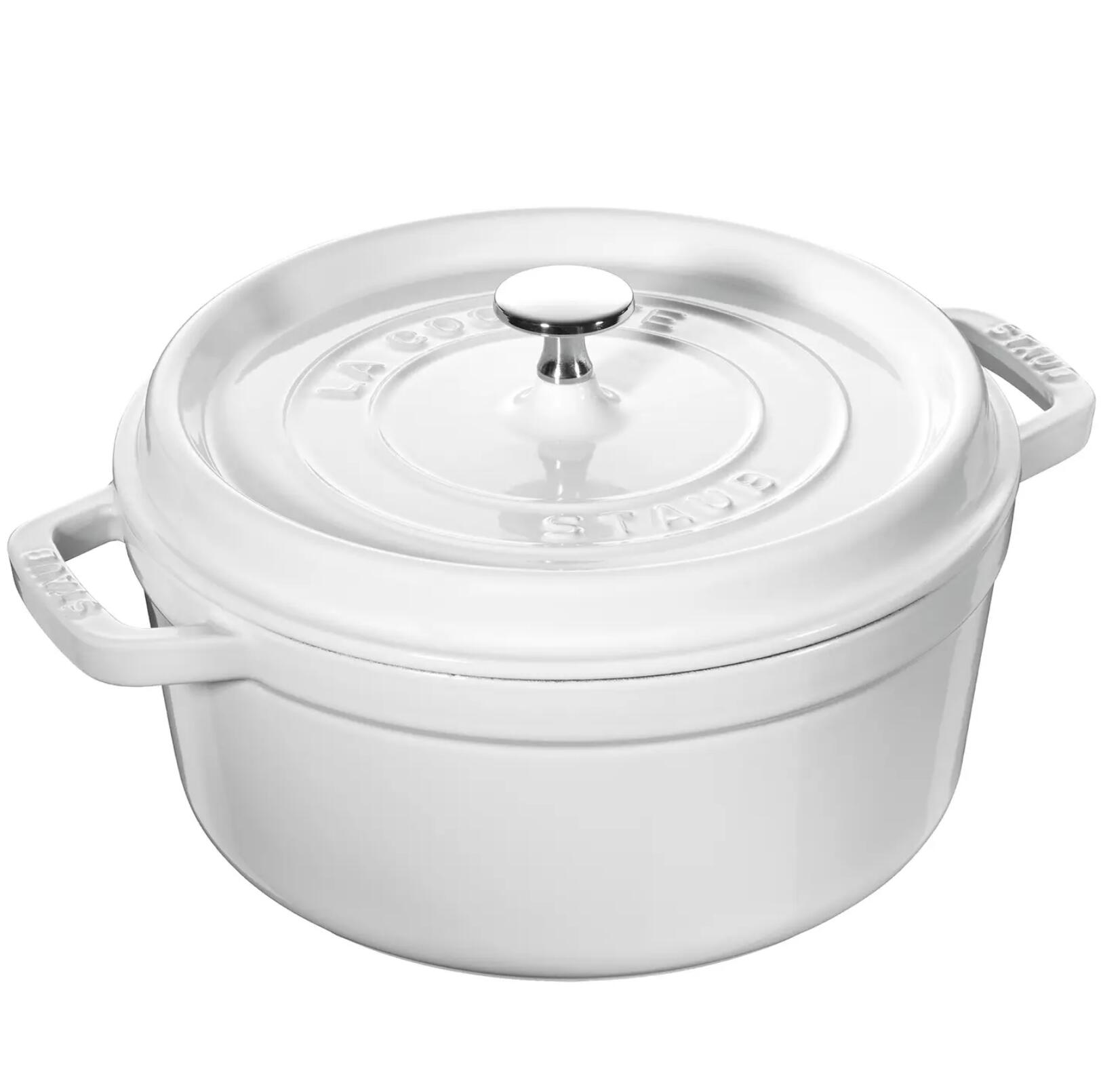 Staub 经典圆形铸铁锅 4夸脱