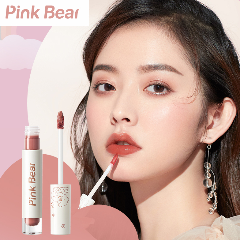 【拍两件】PINKBEAR皮可熊琉光镜面水唇釉