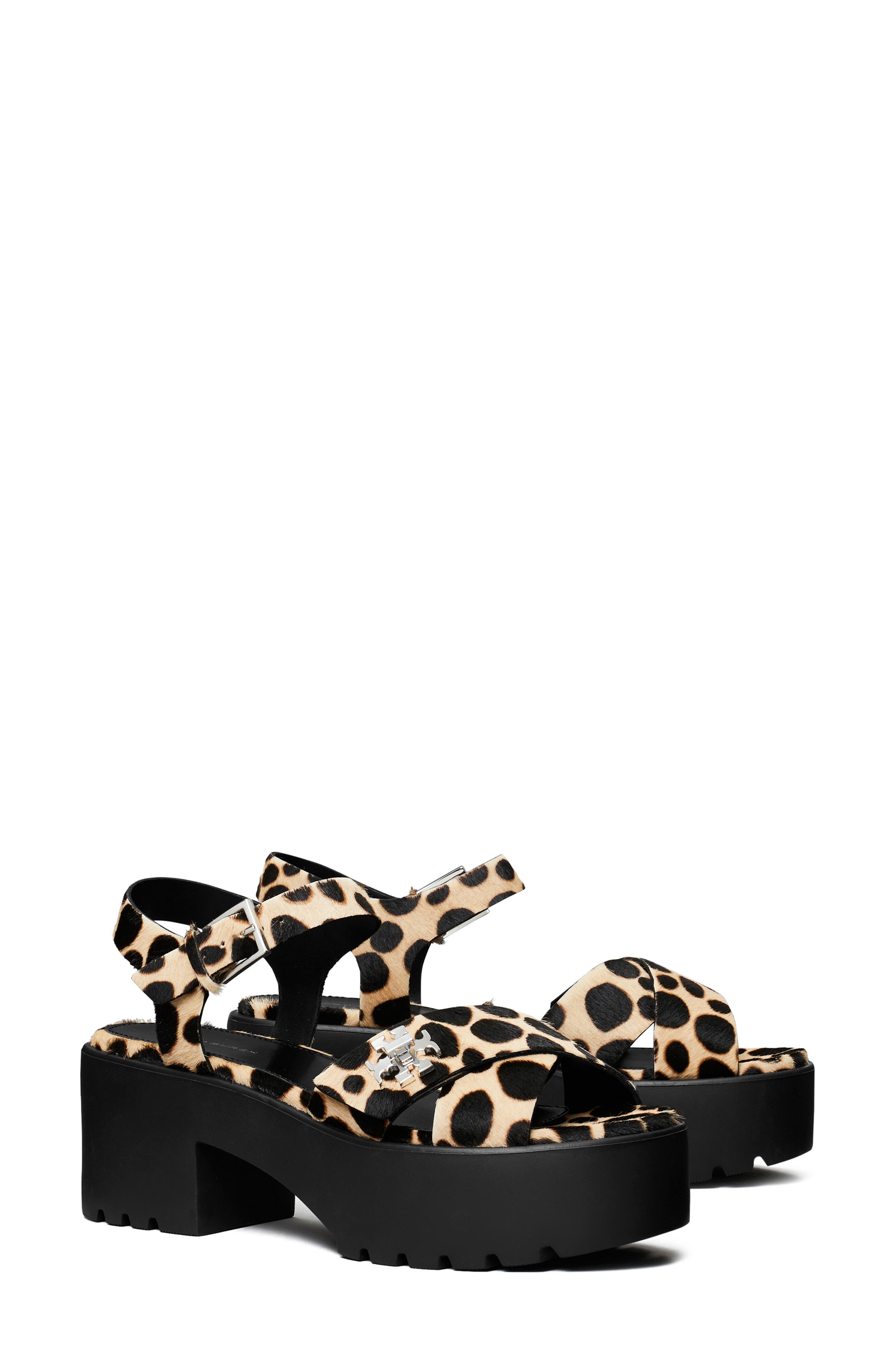Tory Burch Turnlock Lug Sole Platform Sandal