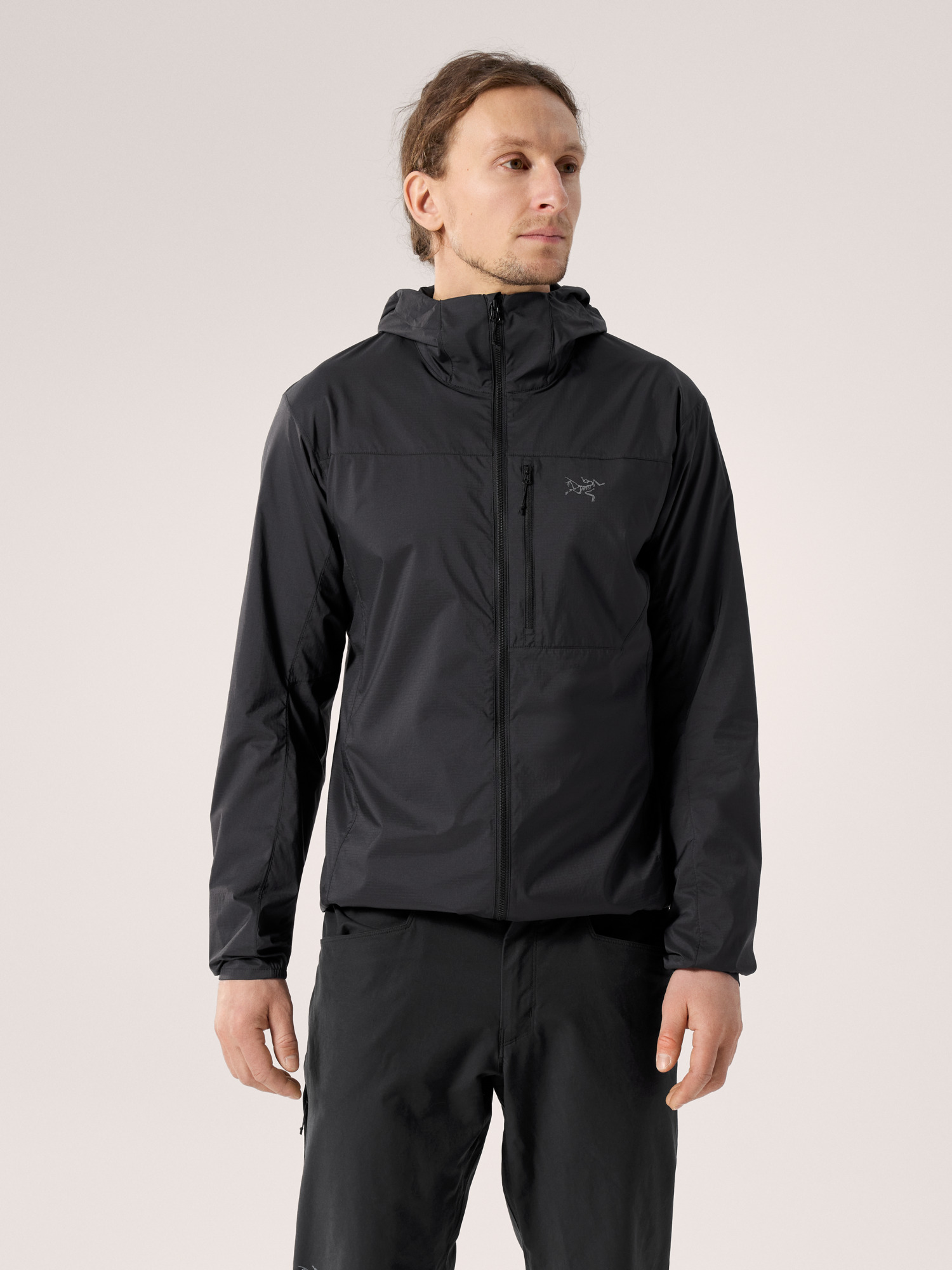 Arcteryx Squamish Hoody 始祖鸟男士冲锋衣 Black M