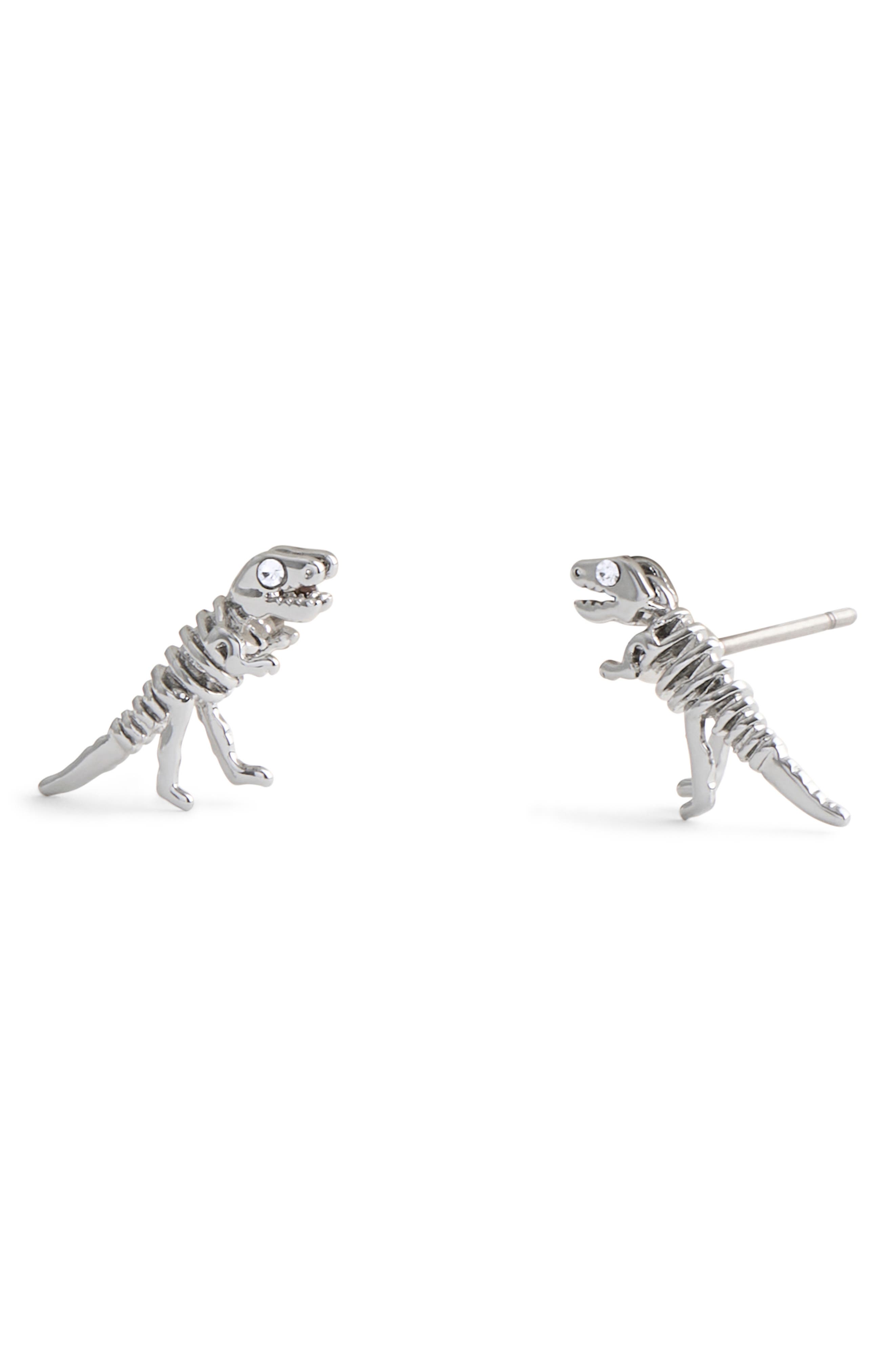 COACH Skeletal Rexy Stud Earrings