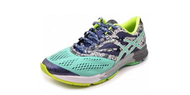 ASICS 亚瑟士Gel-Noosa Tri 10男士铁人三项幻彩竞速跑鞋 蓝色