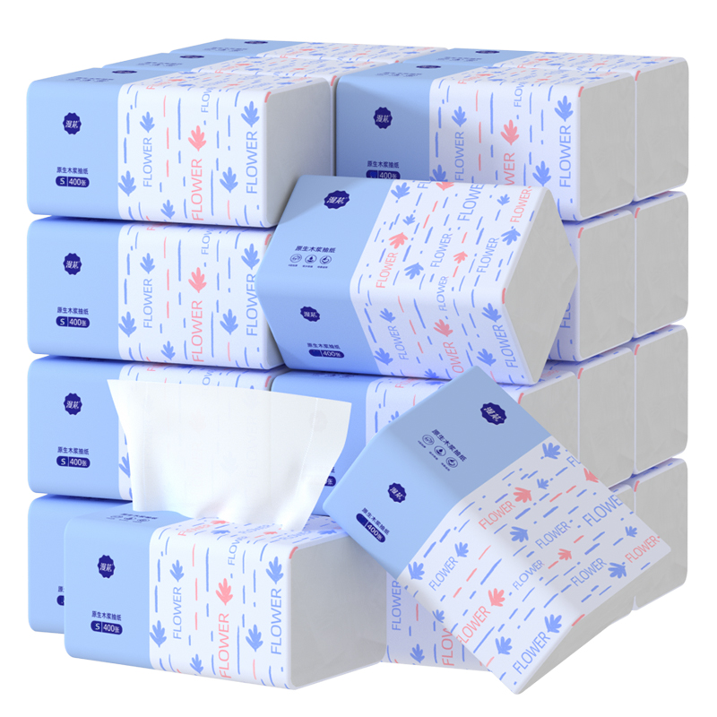【十万库存】400张*4大包漫花抽纸