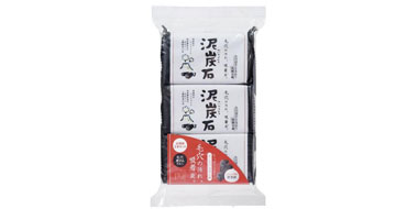 PELICAN 天然泥炭石 毛孔清洁皂 110g*3个