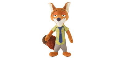 Zootopia 疯狂动物城 大号狐尼克毛绒玩偶
