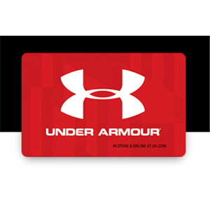 Under Armour美国官网$50礼品卡售价$42.5 Under Armour美国官网$50礼品卡售价$42.5