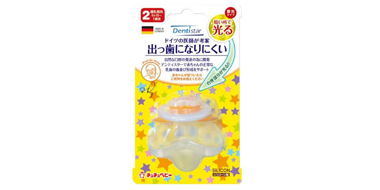 ChuChu Dentistar 夜光式婴儿防哨牙安抚奶嘴 6个月~1岁