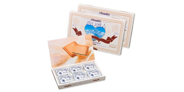 ISHIYA 白色恋人 北海道黑巧克力夹心薄饼 18片 2盒