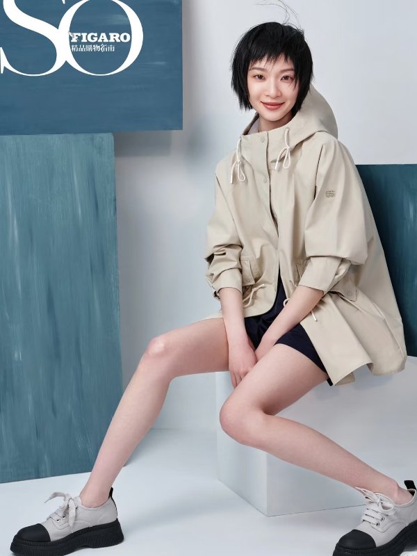 Ganni 史策同款 橡胶帆布布洛克鞋