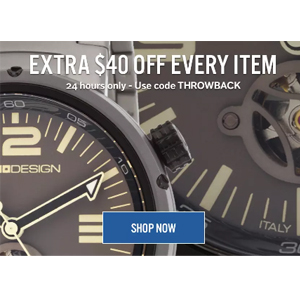 World of Watches精选品牌腕表限时1天特卖 World of Watches精选品牌腕表限时1天特卖