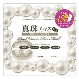 ALOVIVI 珍珠精华美白保湿抗氧化免洗面膜 45枚