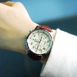 SEIKO 精工Chronograph系列 SNDC31 男士计时腕表