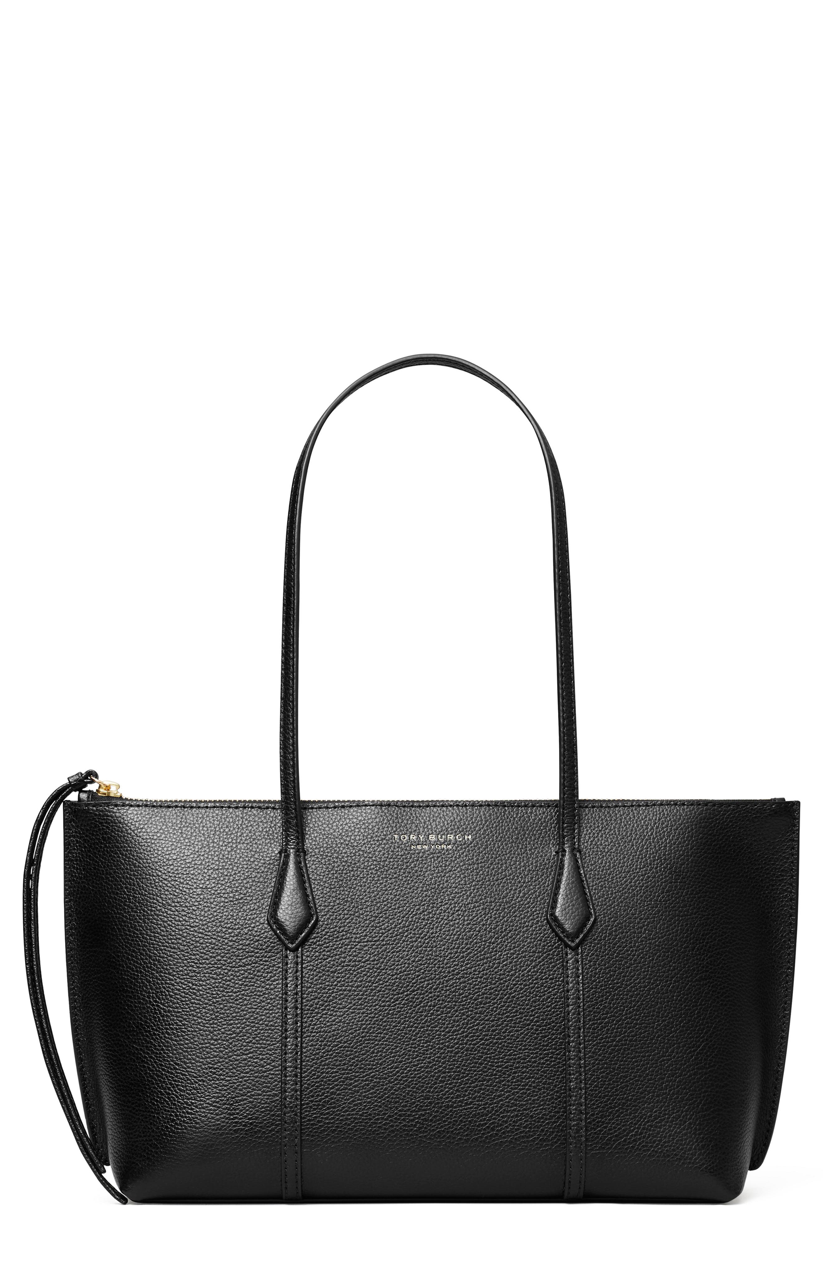 Tory Burch Small Perry Leather Zip Tote