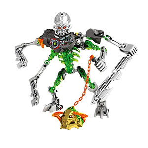lego乐高bionicle生化战士系列骷髅刀锋战士