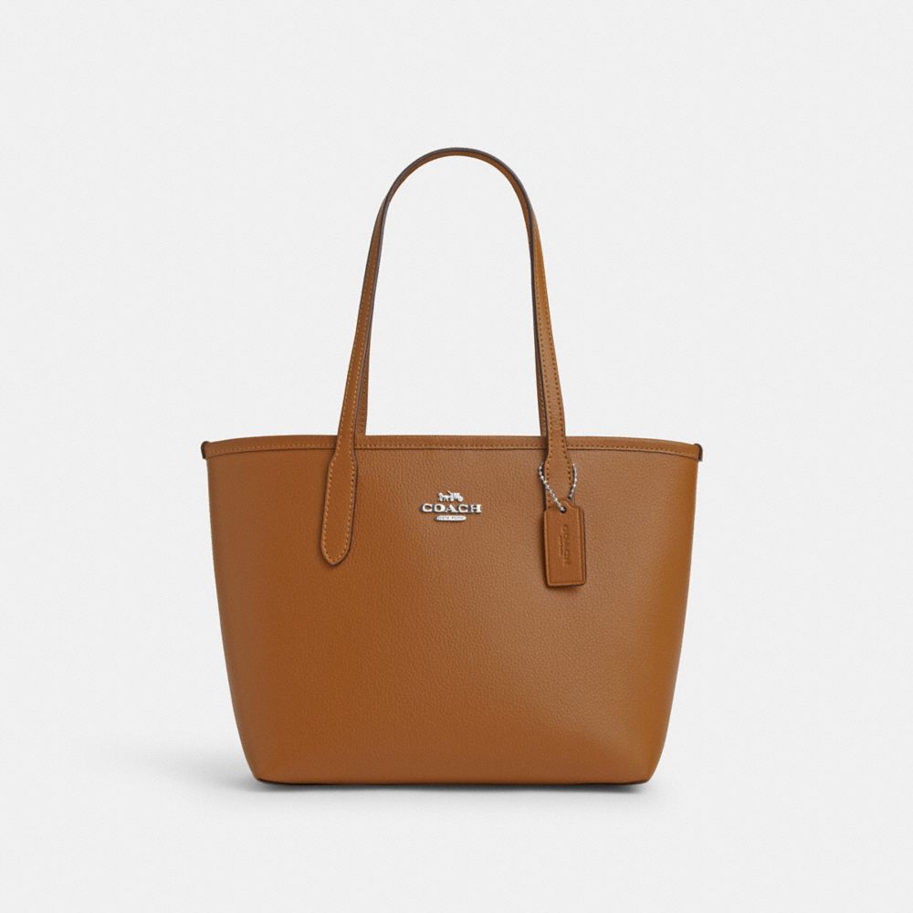 coach small city tote