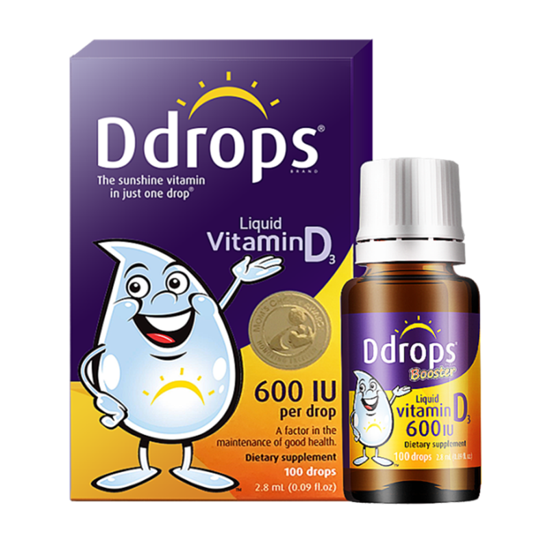 【ddrops】婴幼儿维生素D3滴剂