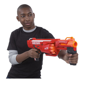 Hasbro孩之宝NERF热火B1269超级战士发射器