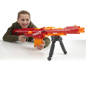 Hasbro孩之宝Nerf热火Elite精英系列战神发射器*2