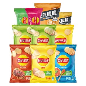 【闪购速达】乐事薯片零食休闲小吃休闲解馋零食400g零食礼包B