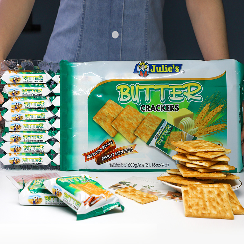 【抢！600g】进口茱蒂丝奶油苏打饼干