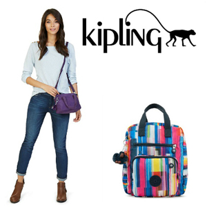 kipling官网周末促销专场低至$9.99,满额包邮 - 拔草哦