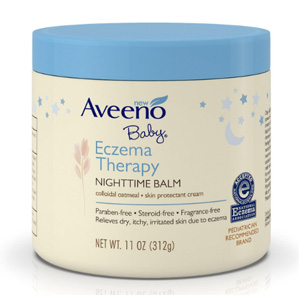 aveeno艾维诺 婴儿湿疹夜间舒缓膏 312g