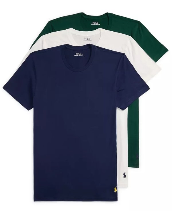 Polo Ralph Lauren 男士圆领T恤 3件装