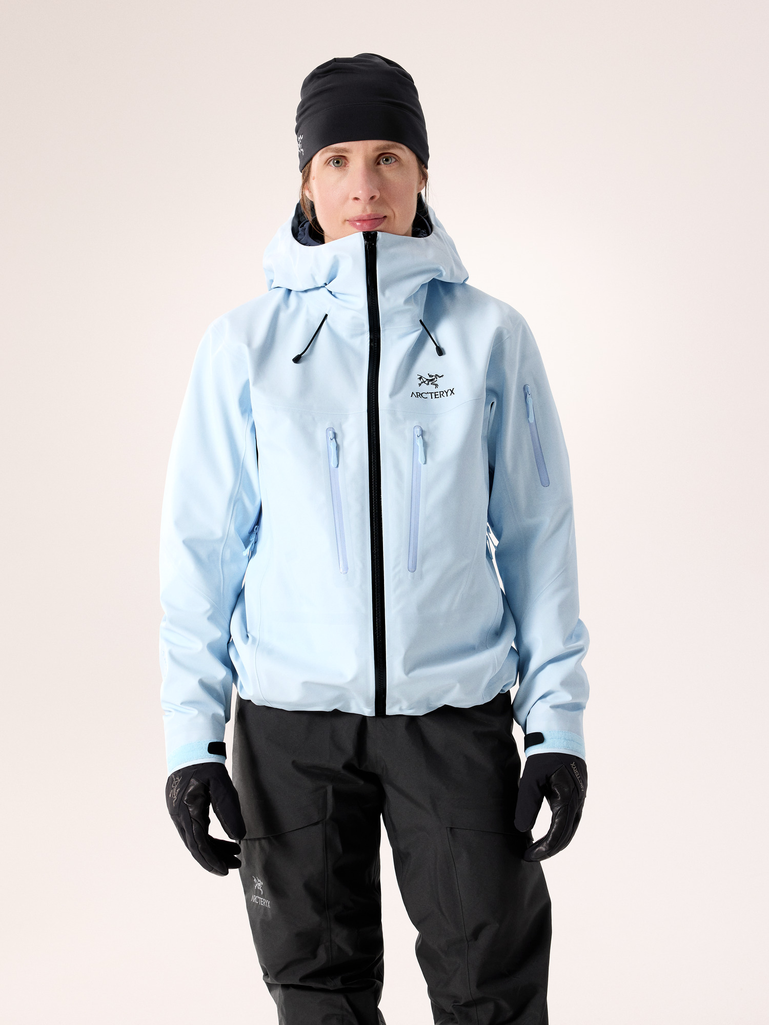 Arcteryx Alpha SV 始祖鸟女士夹克 Alpine Blue / Black XXS