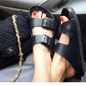 Birkenstock勃肯 中性款凉鞋 蓝黑2色