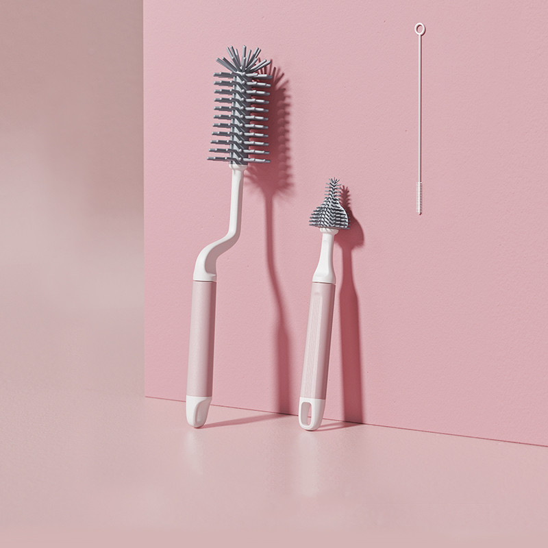 嫚熙婴儿奶瓶奶嘴清洁刷子