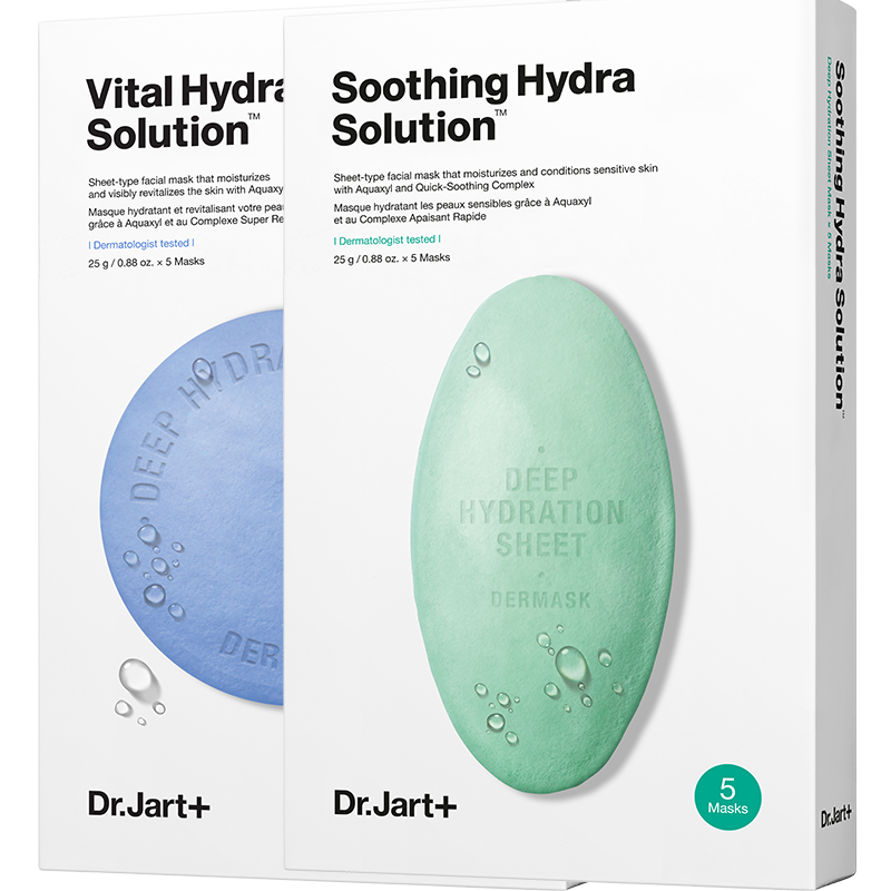 【拍6件】Dr.Jart+/蒂佳婷蓝绿药丸面膜48片