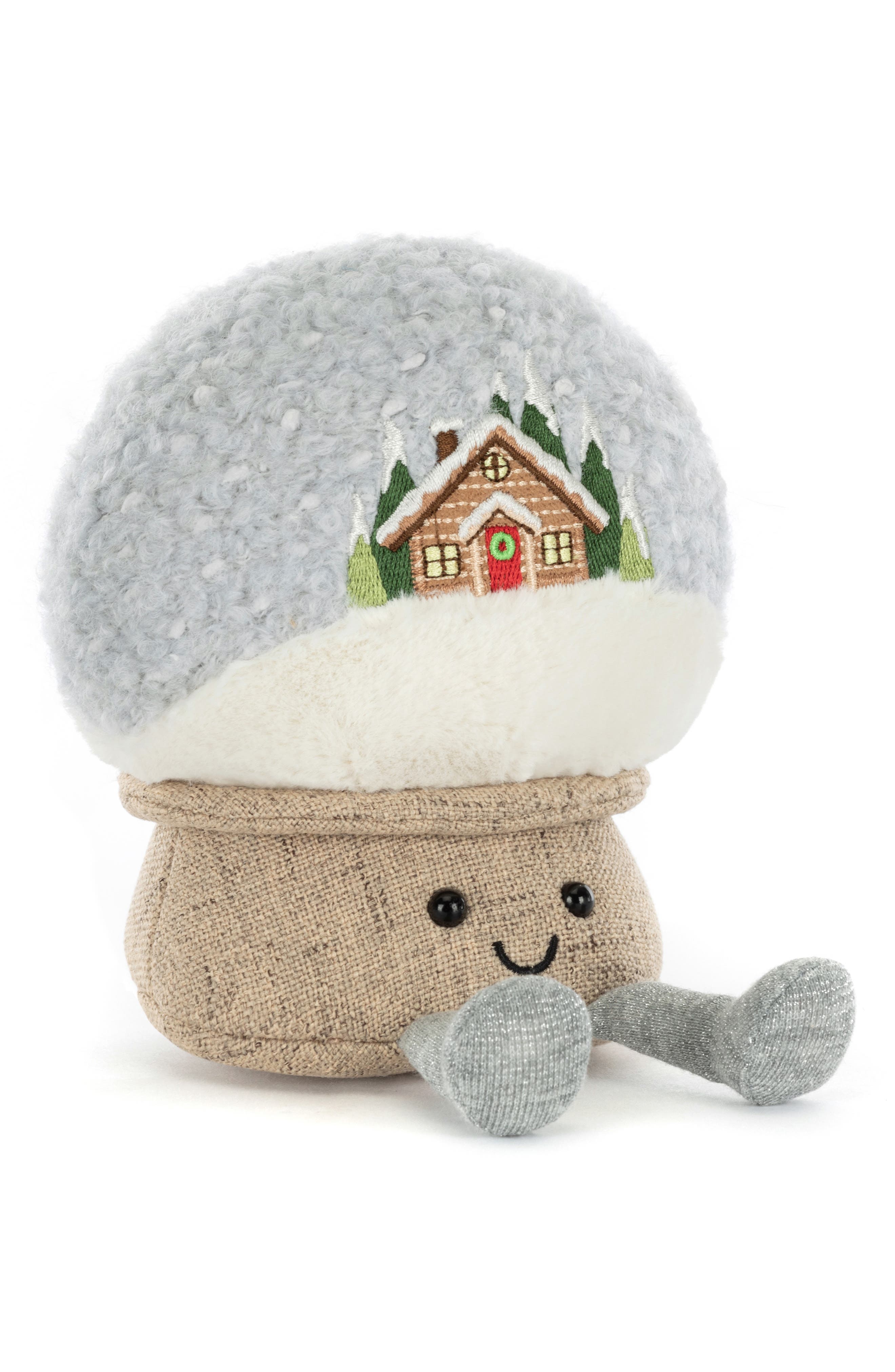 Jellycat Amuseables Snow Globe雪花 Grey