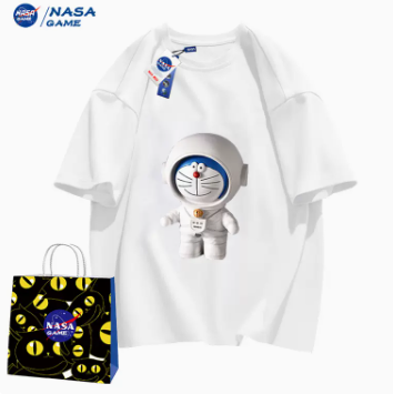 59.9元包邮！NASA GAME官网YB联名款 男女童短袖T恤