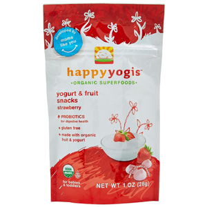 凑单品！Happy Baby禧贝有机水果溶豆 草莓味 28g