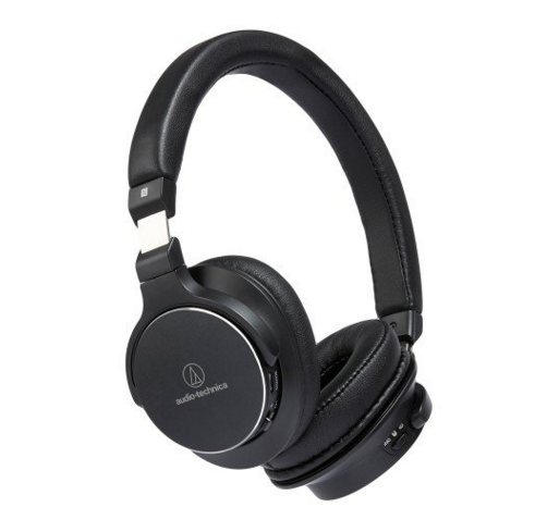 Audio-Technica铁三角ATH-SR5BTBK Hi-Res 头戴式蓝牙耳机
