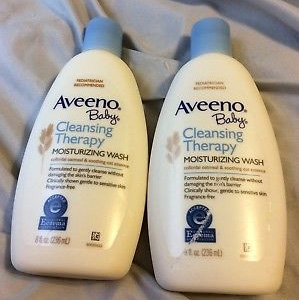 aveeno艾维诺婴幼儿舒缓湿疹沐浴露236ml2瓶装