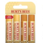 Burt's Bees 保湿润唇膏4件装
