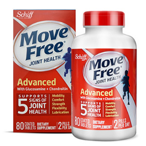 更新！MoveFree维骨力软骨素 红盒 80粒